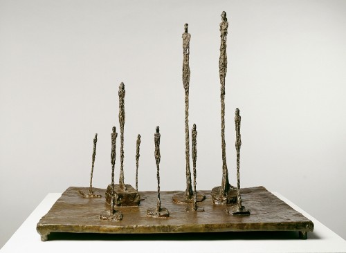 La clairière, Alberto Giacometti, 1950.