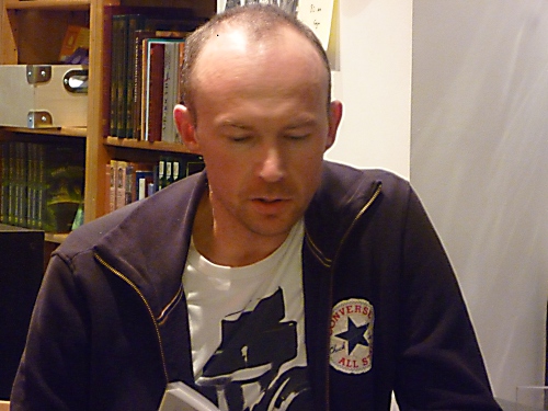 Vladimir Kozlov en lecture à la librairie du Globe en 2012