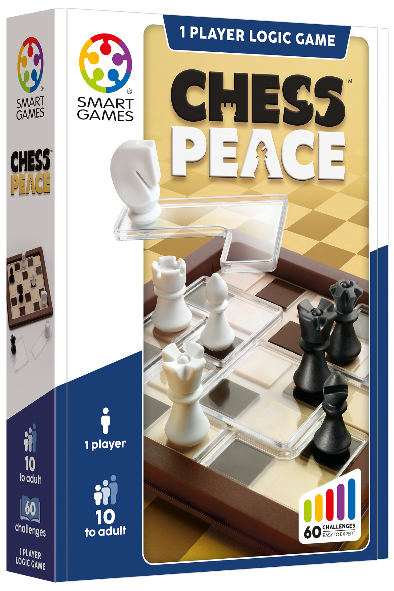 Deux jeux en solo pour activer vos méninges
Chess Peace - Smart Games