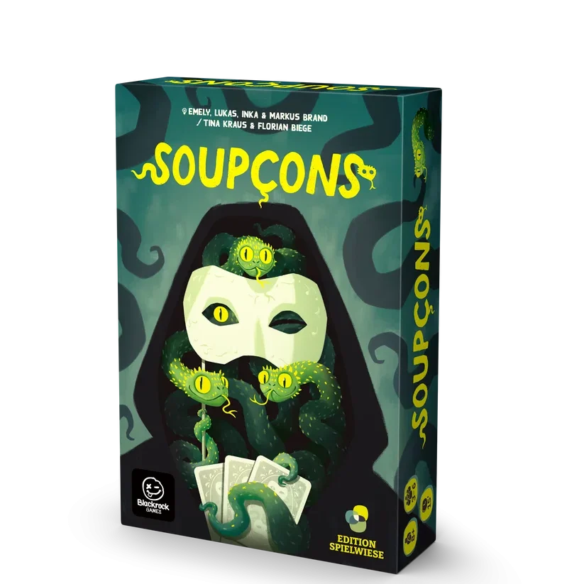 Soupçons de Emely, Lukas, Ina & Markus Brand - Spielwiese et BlackRock Games - 2026