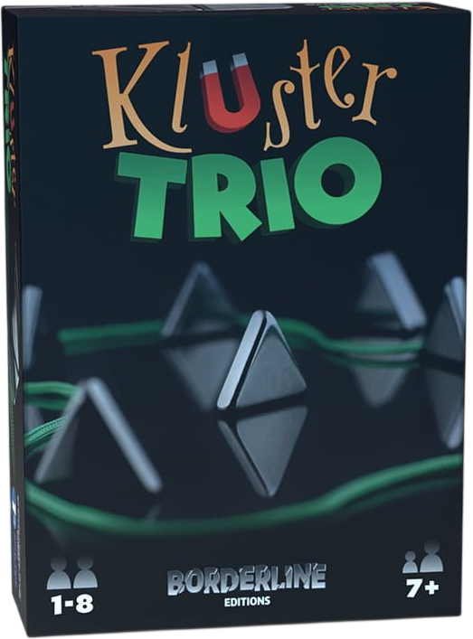 Trois jeux d'équilibre qui mettent les nerfs à rude épreuve !
Kluster Trio de Paula et Robert Henning - Borderline Editions - 2026