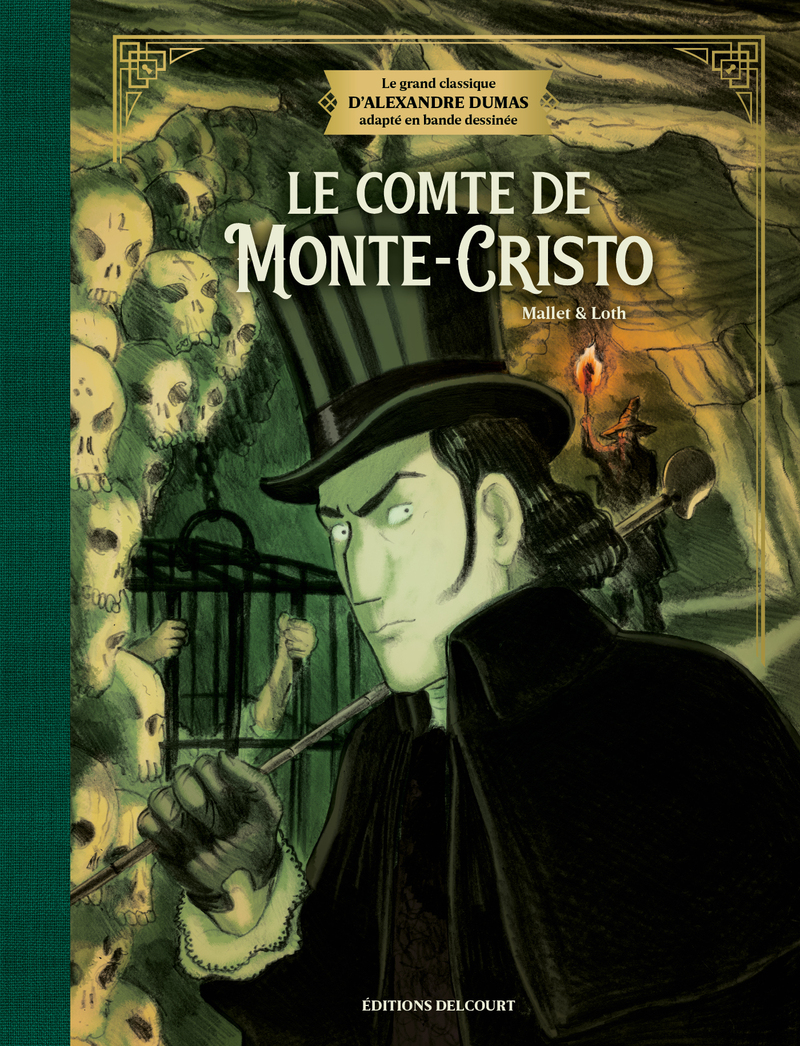 Quand la BD réinvente des romans
Le Comte de Monte-Cristo de Patrick Mallet et Bruno Roth - Delcourt - 2026