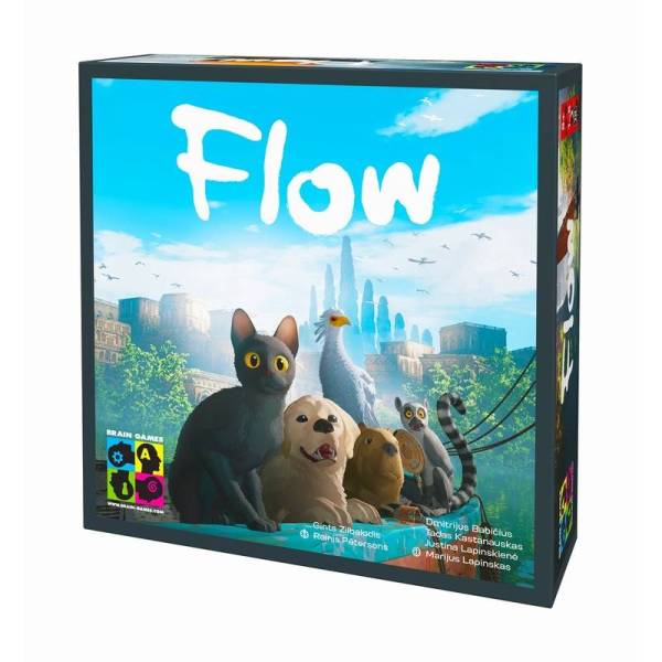 Trois jeux pour coopérer autour d’une table
Flow de Dmitrijus Babicius, Tadas Kastanauskas, Justina Lapinskiene et Marijus Lapinskas - Brain Games - 2024
