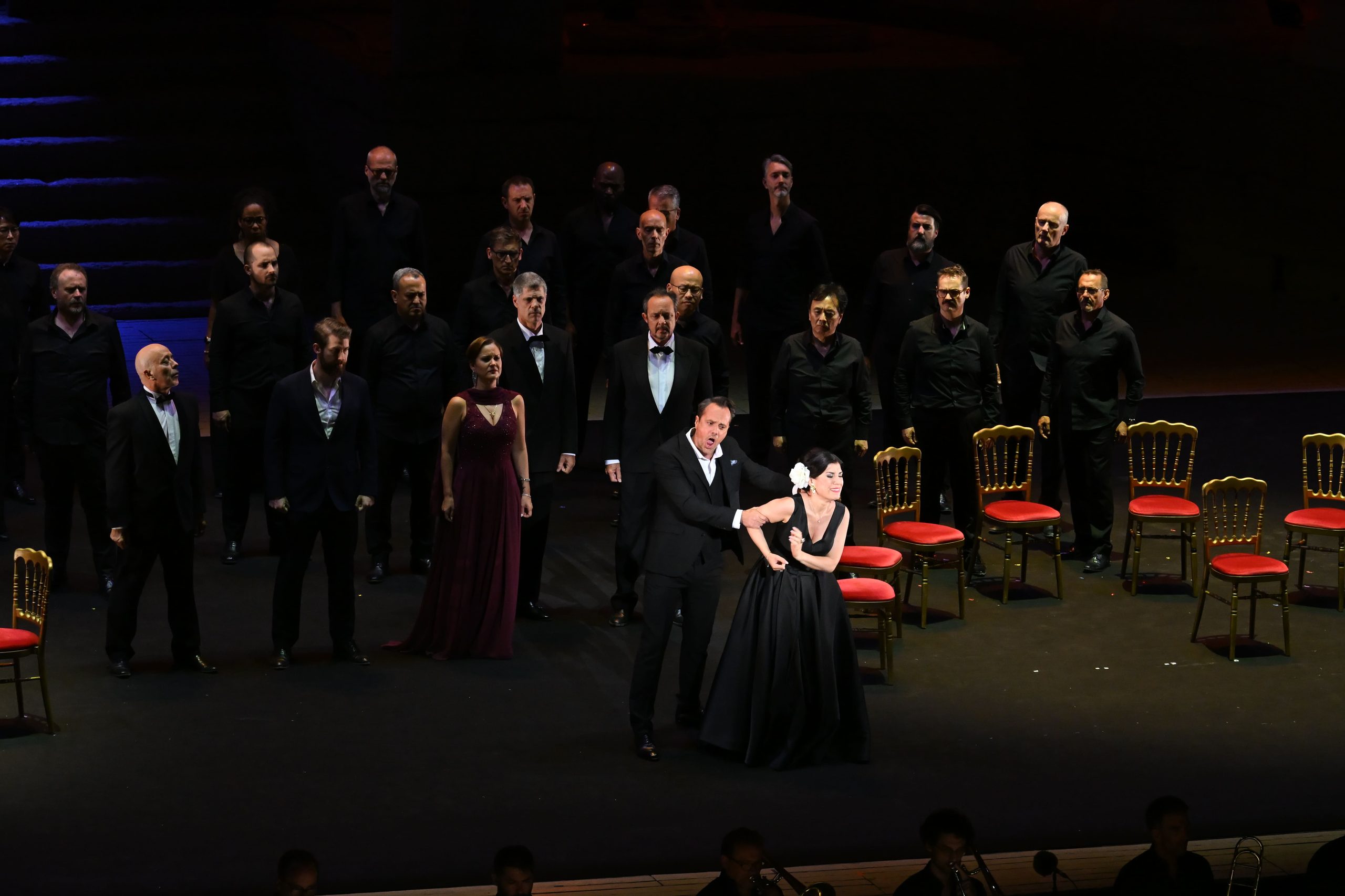 La Traviata- Chorégies d'orange - Photo de Philippe Gromelle